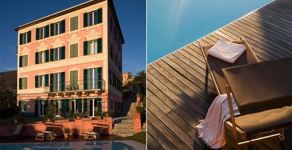 Villa Rosmarino Camogli Luaran gambar